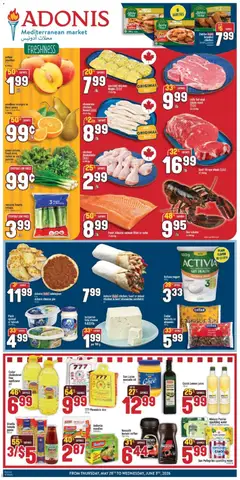 Un aperçu du dépliant Adonis weekly flyer du magasin Adonis est valide à partir 28 mai 2026