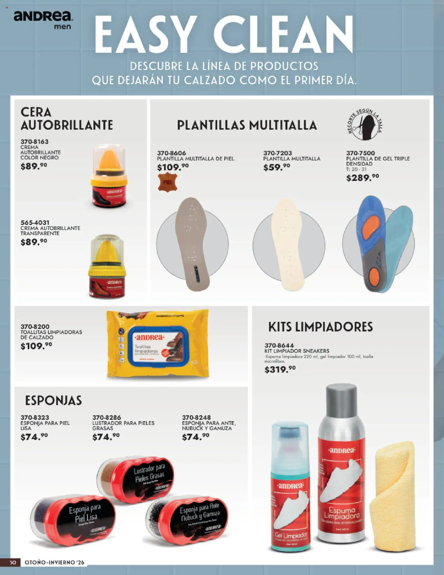 Vista previa las ofertas de la tienda Andrea - Andrea catálogo Accesorios para todos desde el 23/08/2026 