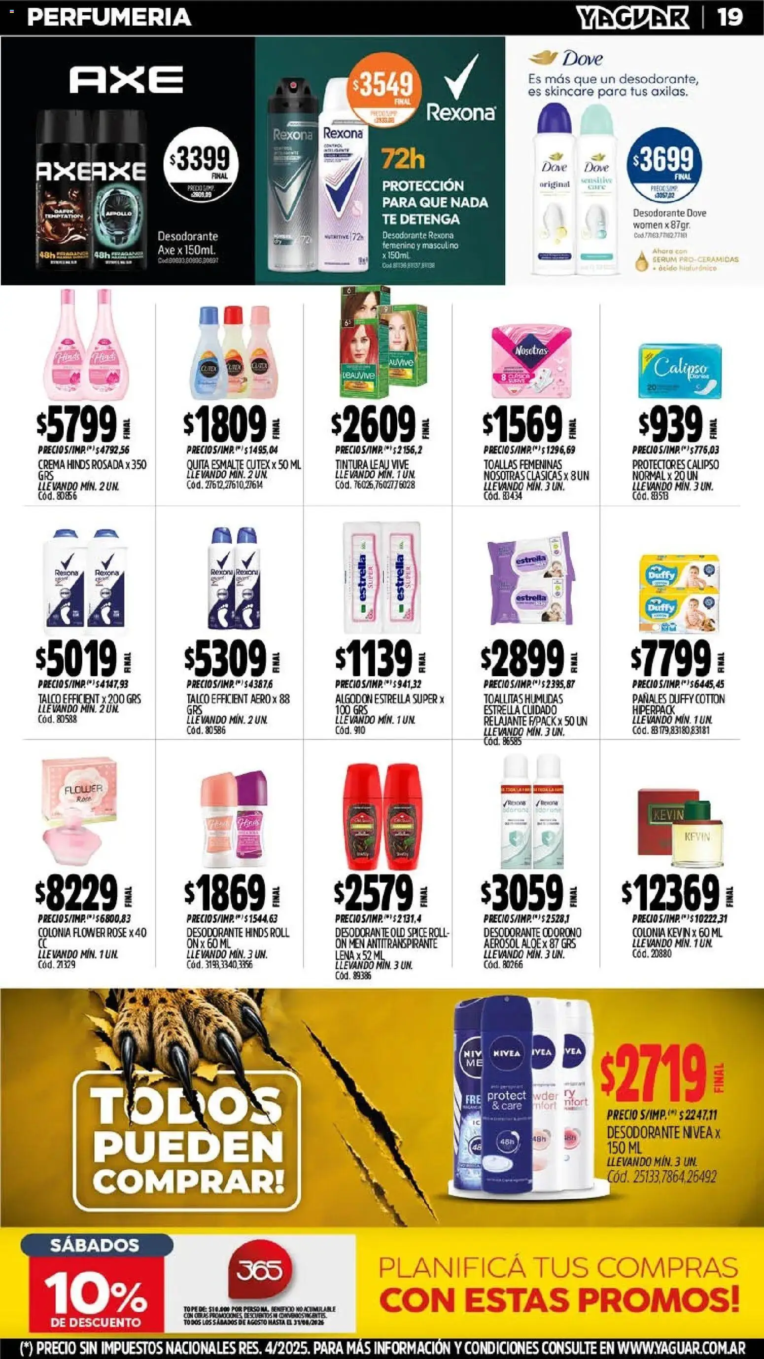 Vista previa del folleto de la tienda Yaguar válido desde el 03/08/2026 