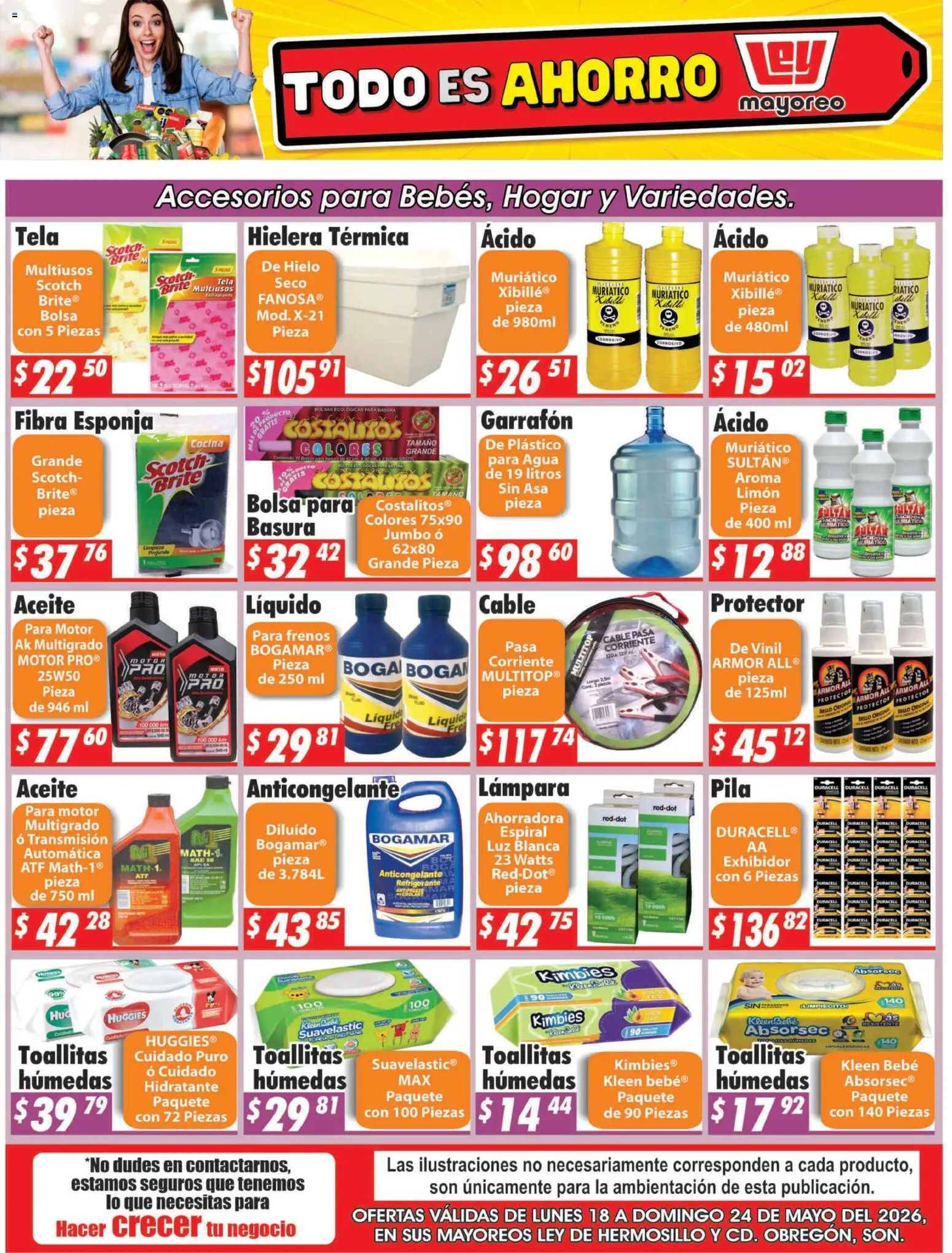 Vista previa las ofertas de la tienda Casa Ley - Casa Ley folleto Hermosillo desde el 18/05/2026 