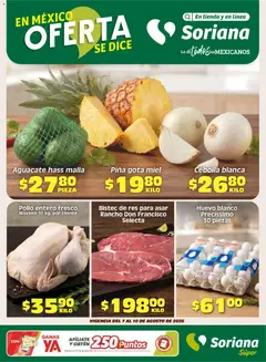 Vista previa las ofertas de la tienda Soriana - Soriana Fin de Semana Súper: BCS, Son y Sin desde el 07/08/2026 