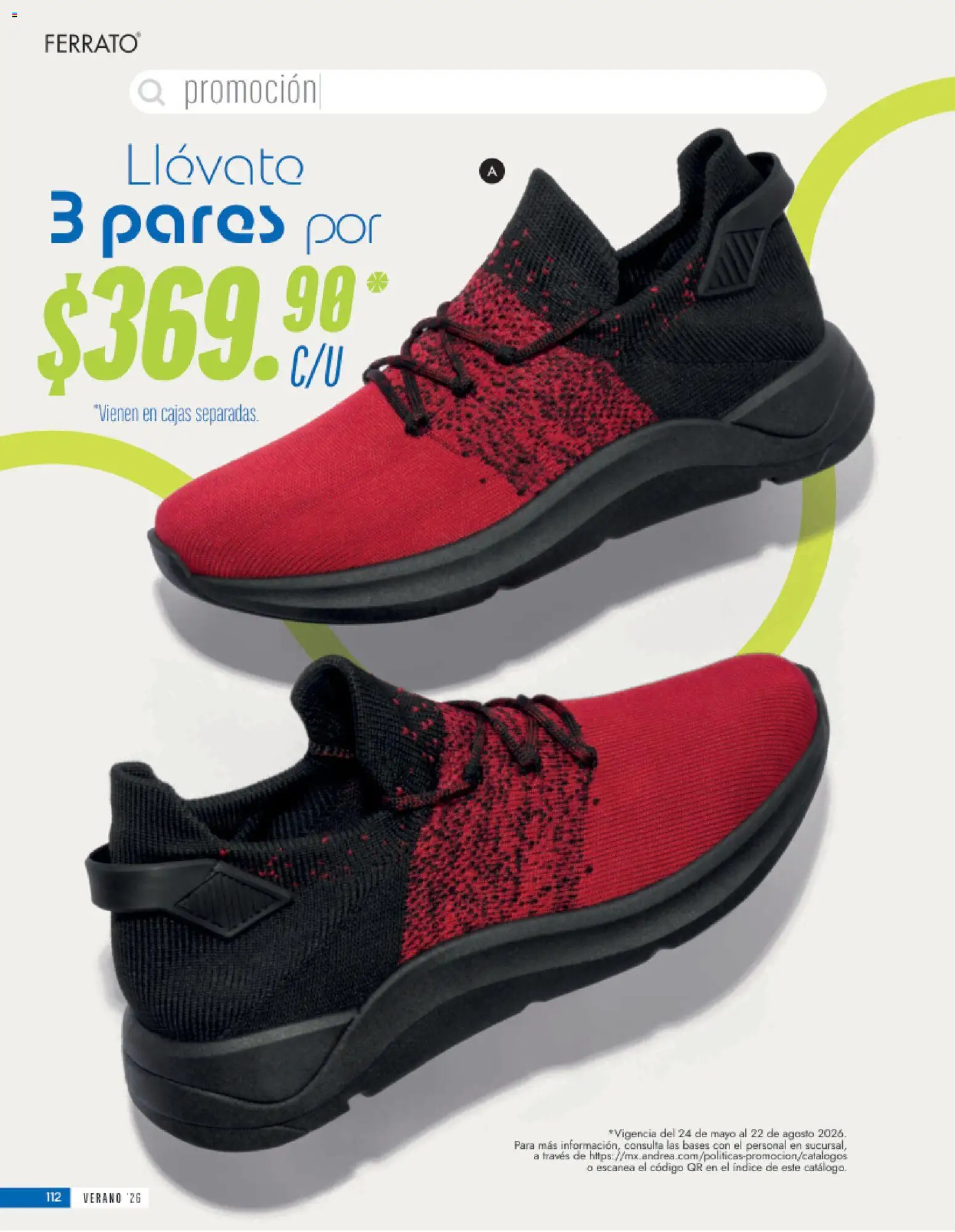 Vista previa las ofertas de la tienda Andrea - Andrea catálogo Calzado Caballero desde el 24/05/2026 