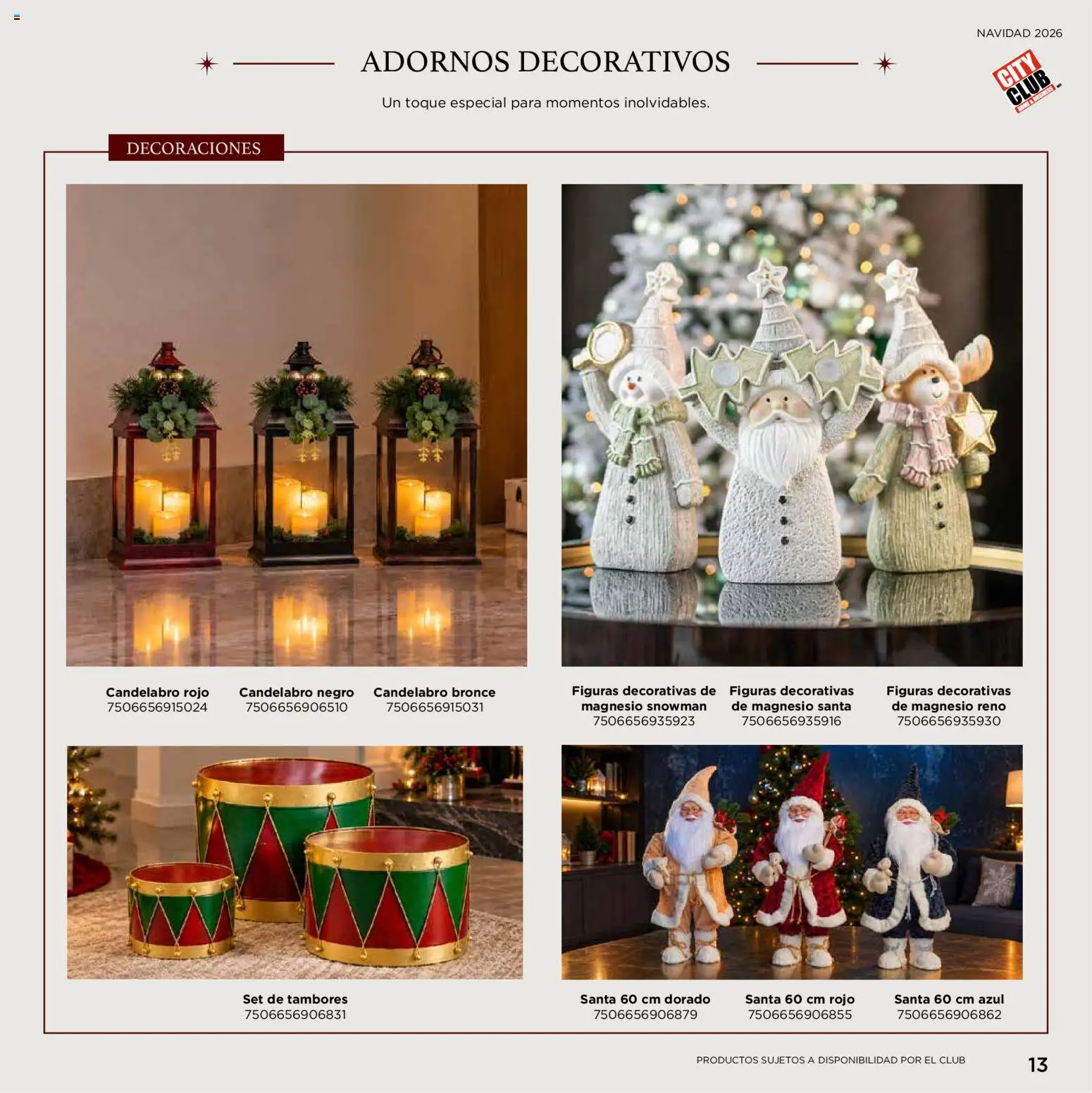 Vista previa las ofertas de la tienda City Club - City Club Catálogo Navideño desde el 02/10/2026 