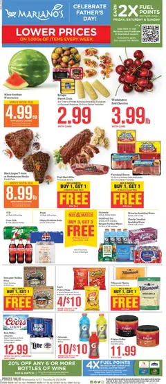 Ad Preview of Mariano's Mariano's Weekly Ad from 06/17/2026