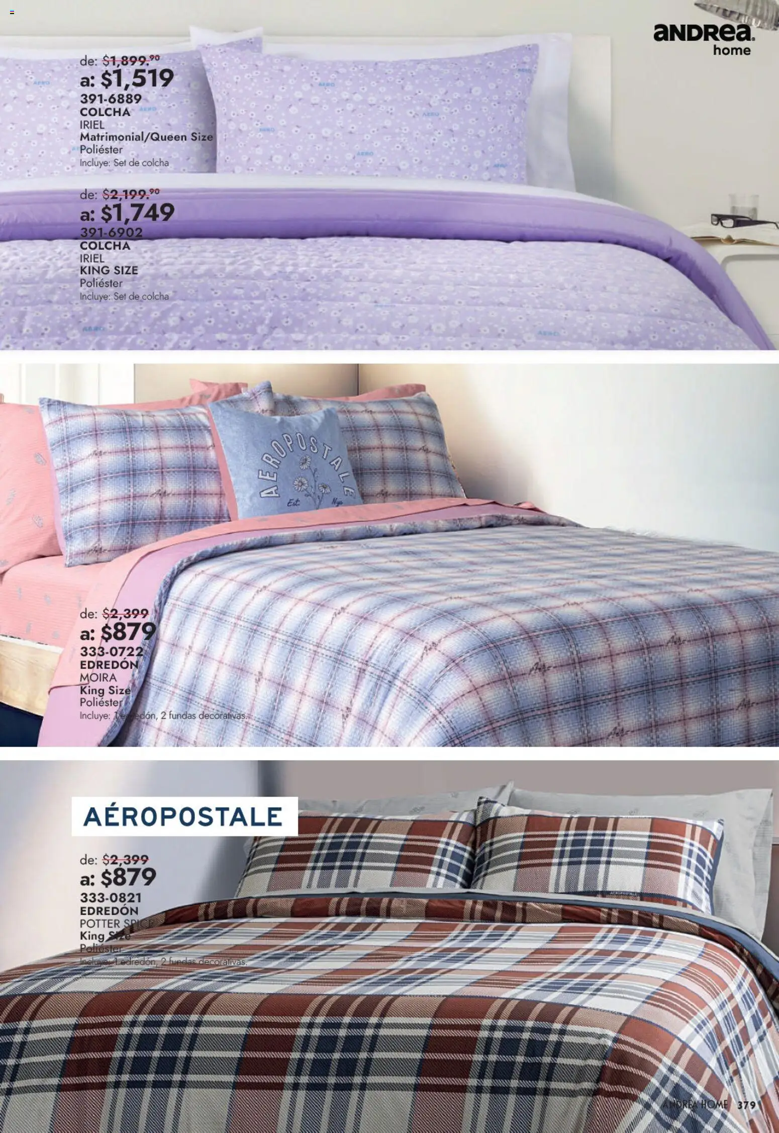 Vista previa las ofertas de la tienda Andrea - Andrea catálogo Outlet desde el 13/09/2026 