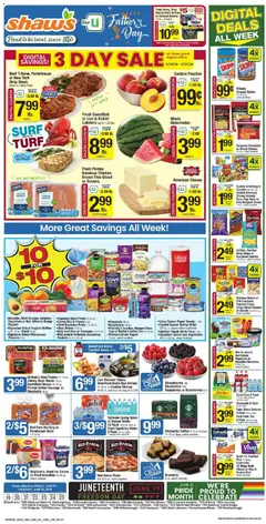 Ad Preview of Shaw's Shaw's Weekly Ad - NH from 06/19/2026