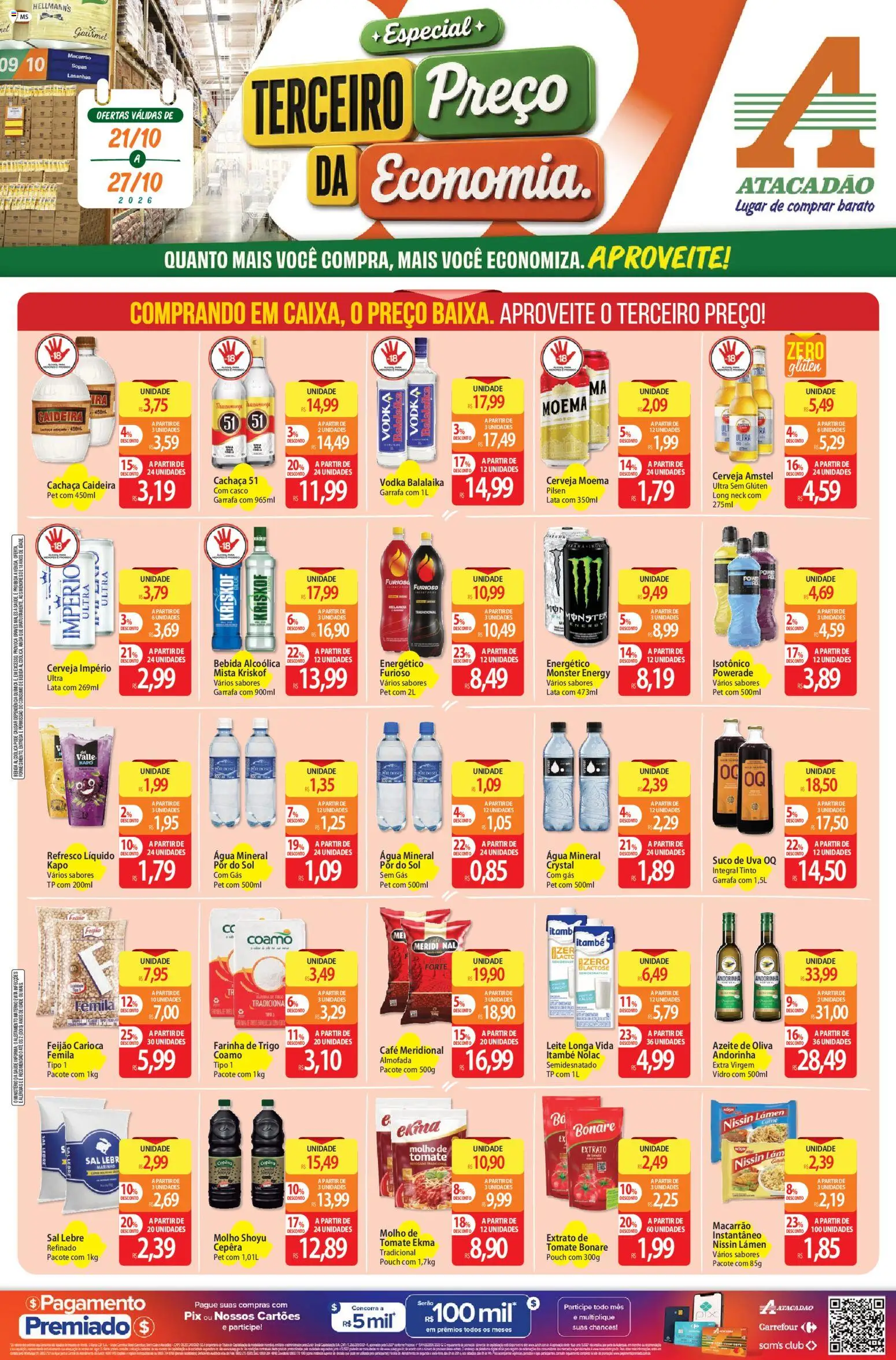 Pré-Visualização do folheto "Atacadão ofertas - MS" da loja Atacadão válido a partir de 21/10/2026