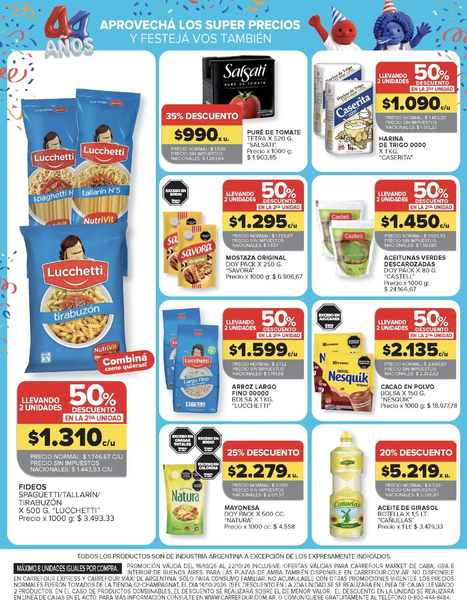 Vista previa del folleto de la tienda Carrefour válido desde el 16/10/2026 