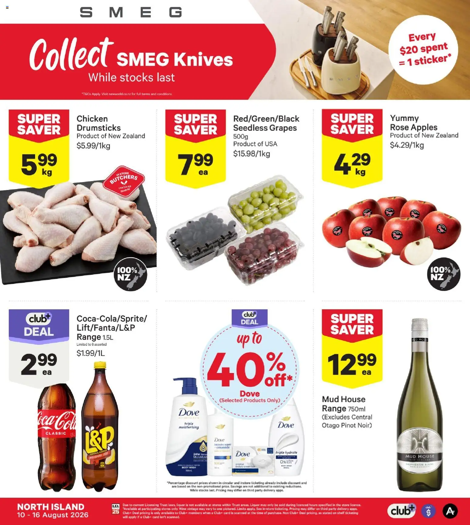 Preview of catalogue New World catalogue from shop New World valid 10 Aug 2026