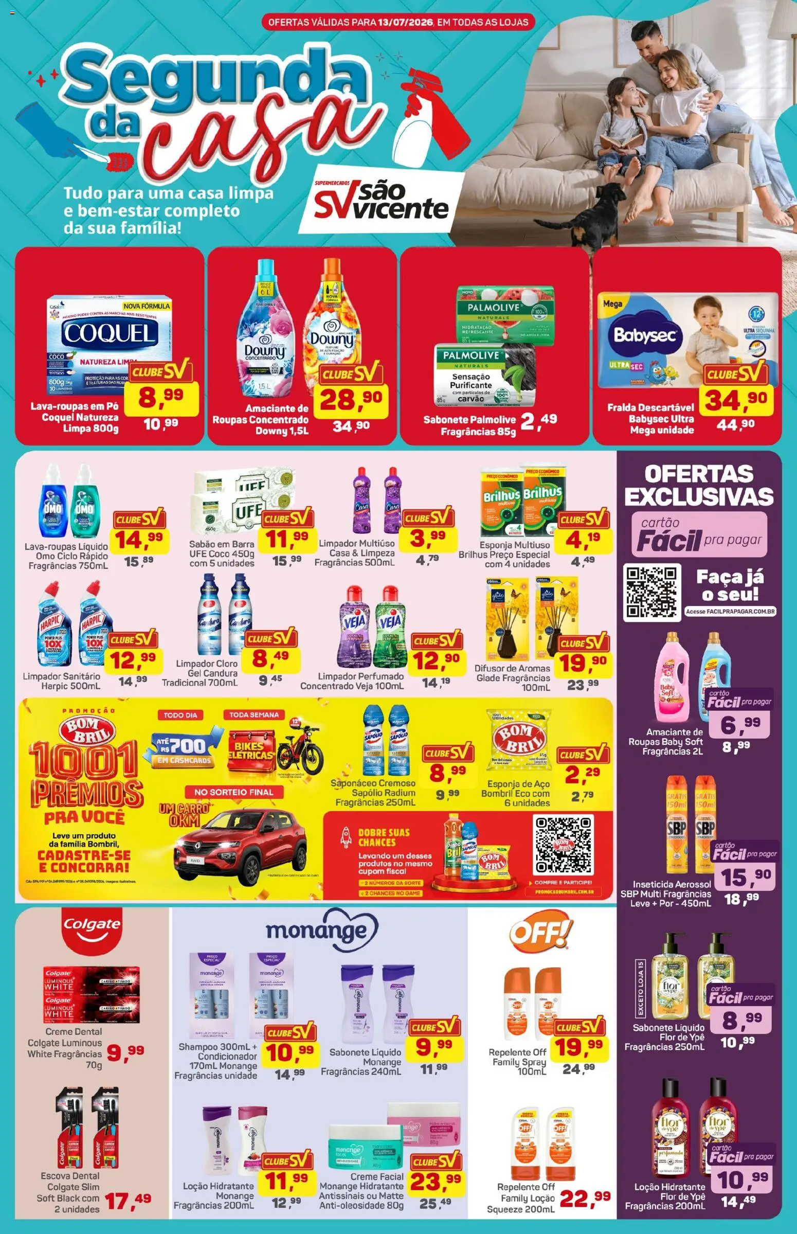Pré-Visualização do folheto "Supermercados São Vicente - Ofertas da semana" da loja Supermercados São Vicente válido a partir de 13/07/2026