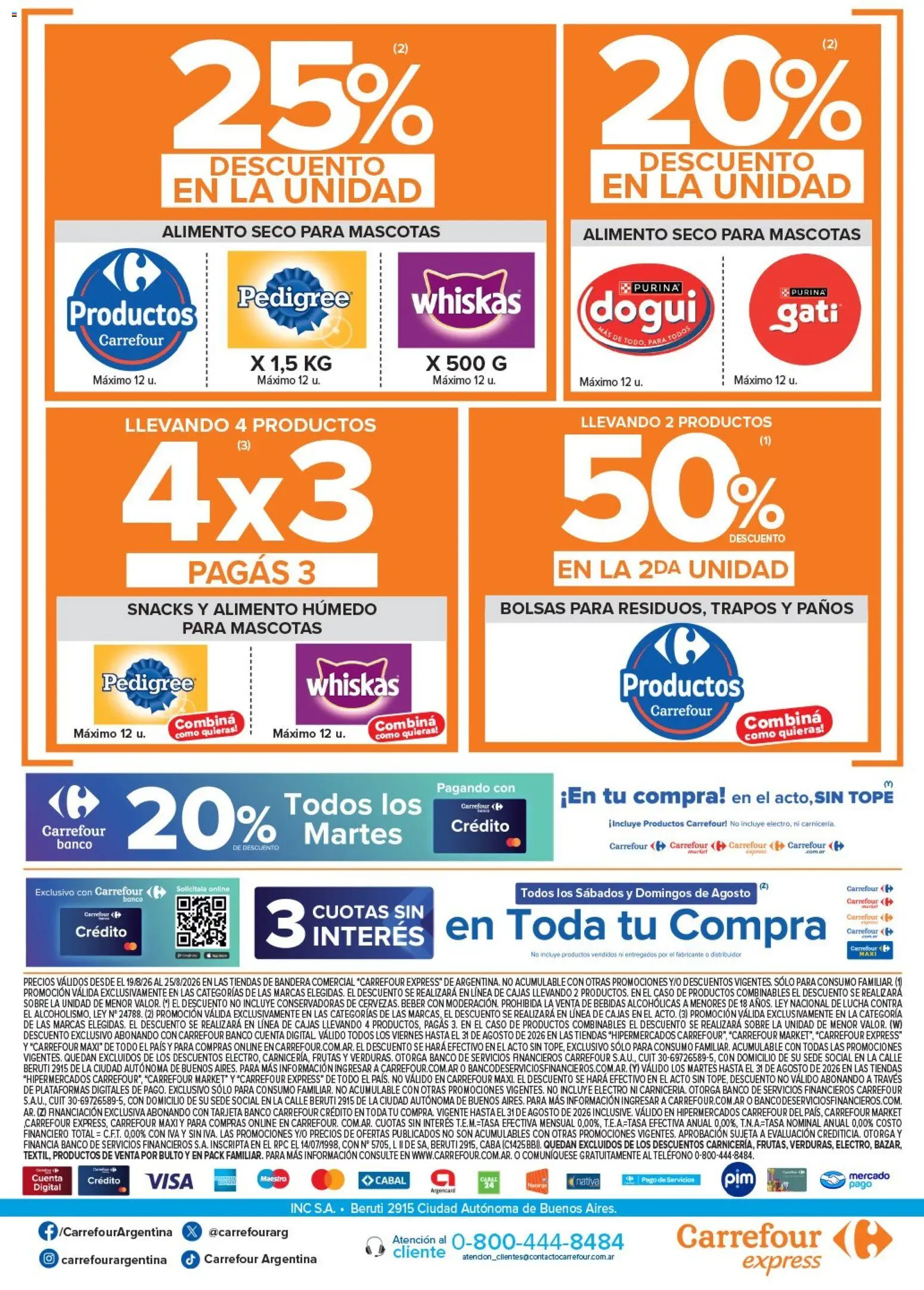 Vista previa del folleto de la tienda Carrefour válido desde el 19/08/2026 
