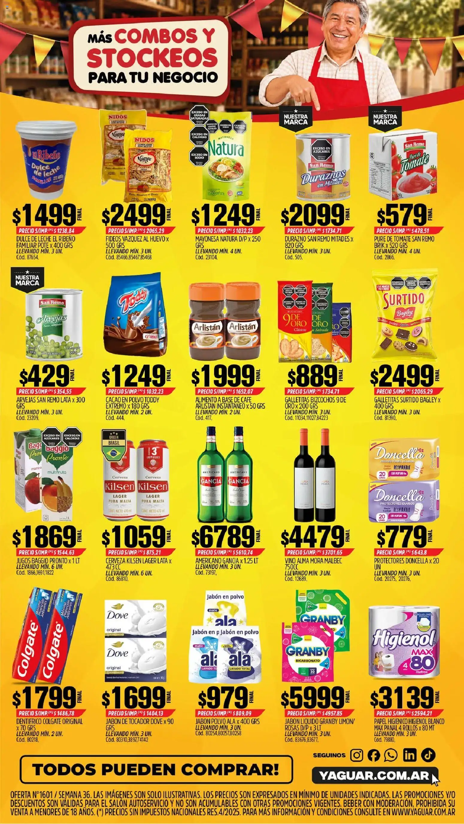 Vista previa del folleto de la tienda Yaguar válido desde el 31/08/2026 