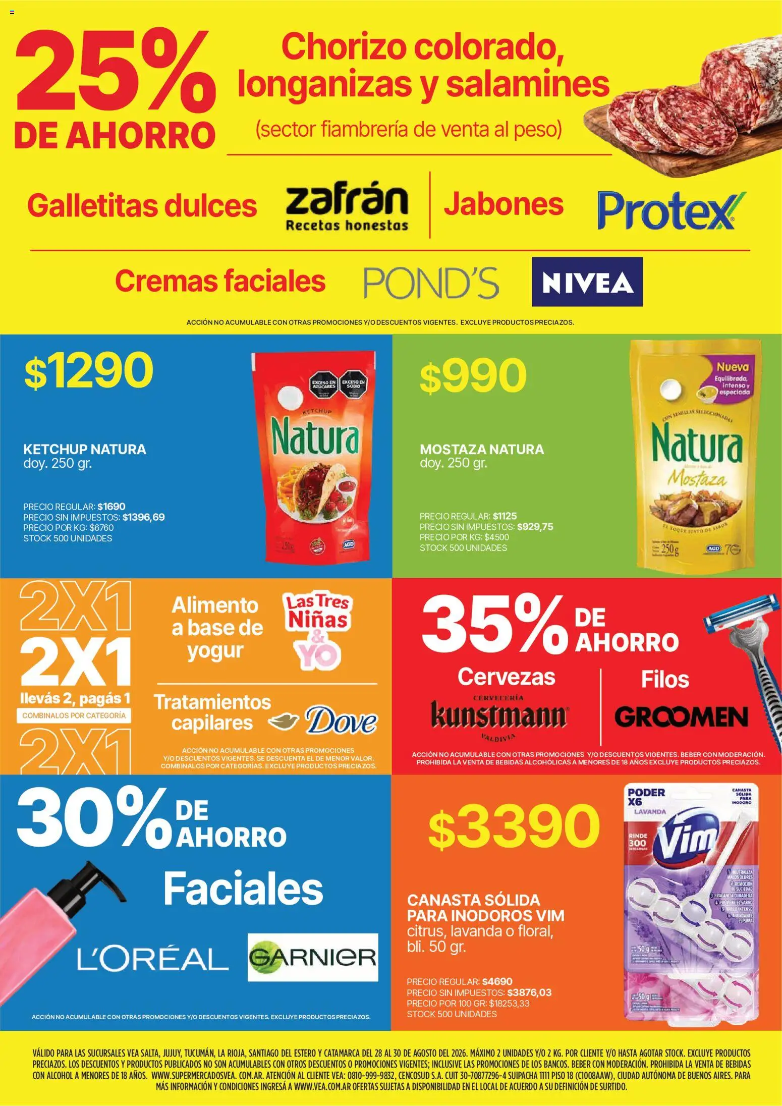 Vista previa del folleto de la tienda Vea válido desde el 28/08/2026 