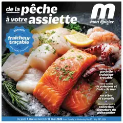 Un aperçu du dépliant Metro circulaire - De la pêche à votre assiette du magasin Metro est valide à partir 7 mai 2026