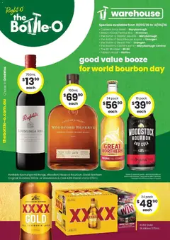 Preview of catalogue Good Value Booze, For Good Value People QLD 18/05 from shop The Bottle-O valid 17/05/2026