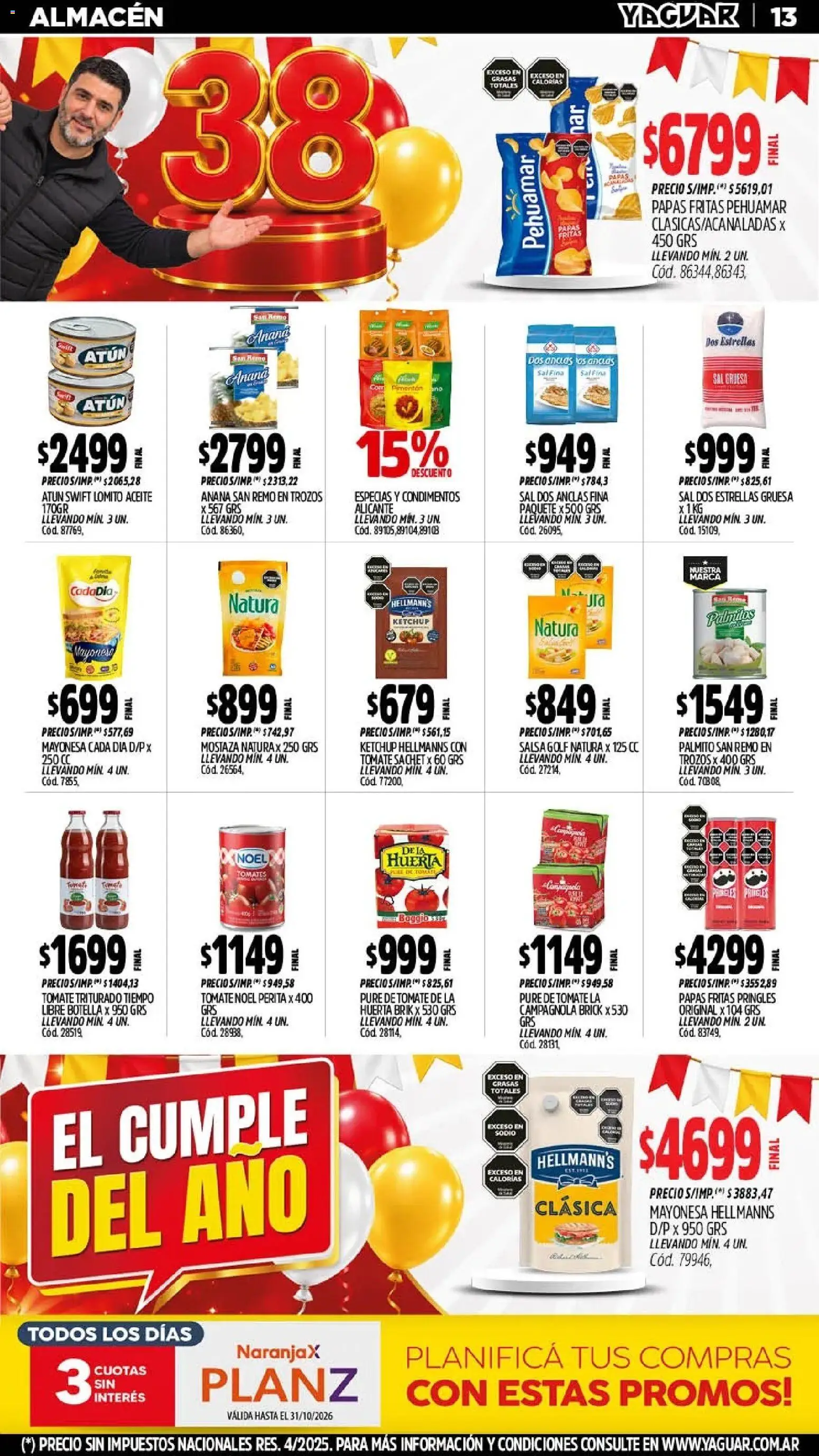 Vista previa del folleto de la tienda Yaguar válido desde el 19/10/2026 