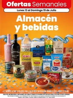Vista previa del folleto de la tienda Coto válido desde el 13/07/2026 