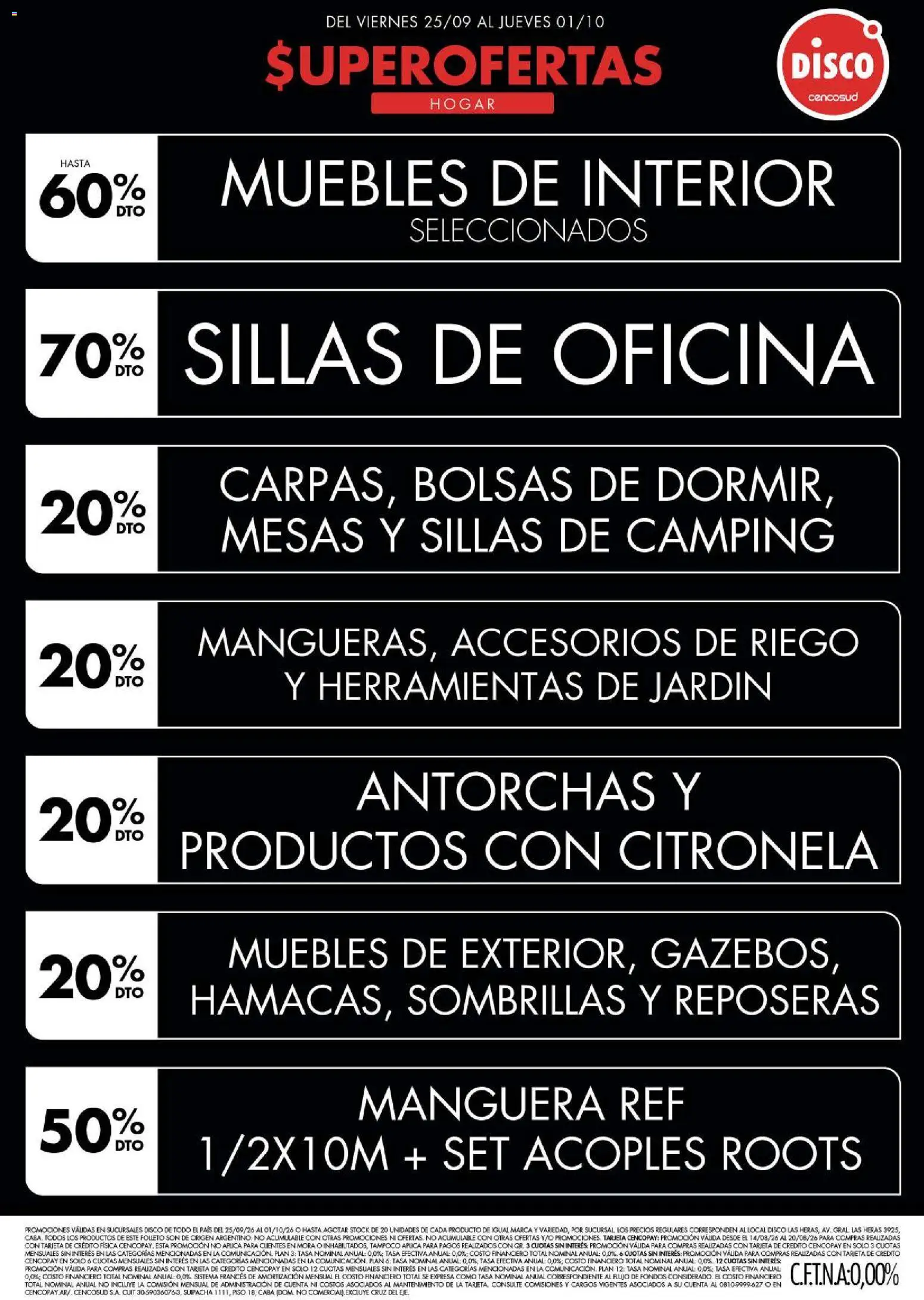 Vista previa del folleto de la tienda Disco válido desde el 25/09/2026 
