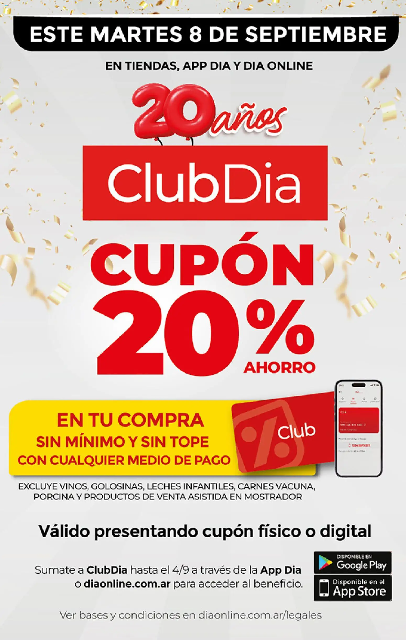 Vista previa del folleto de la tienda Dia válido desde el 01/09/2026 