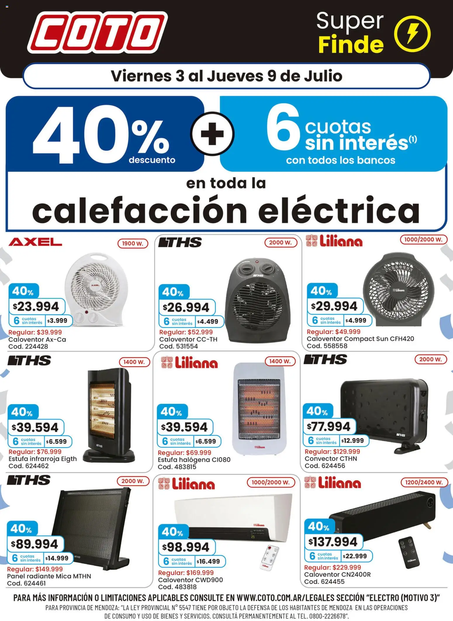 Vista previa del folleto de la tienda Coto válido desde el 03/07/2026 
