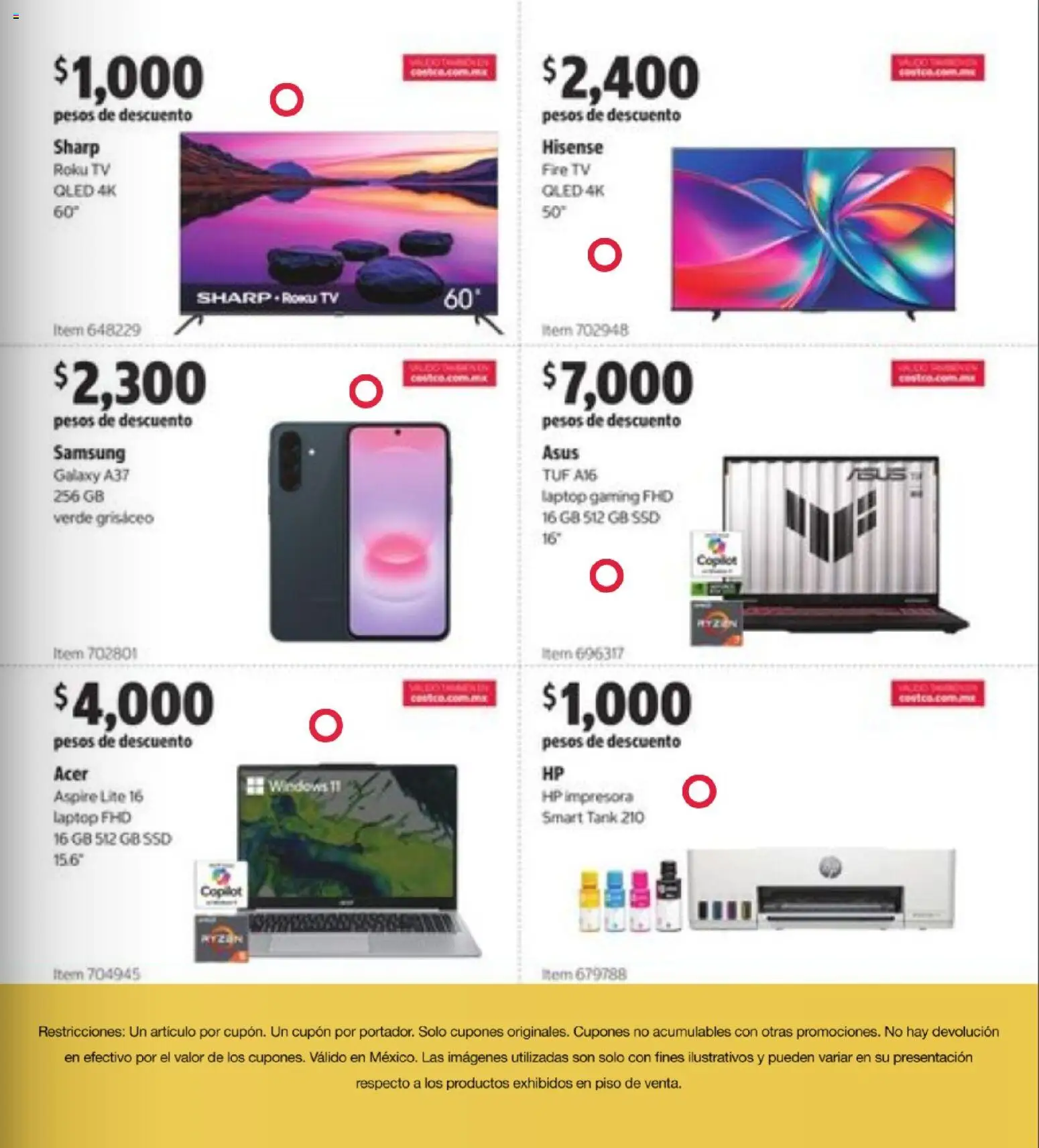 Vista previa las ofertas de la tienda Costco - Costco catálogo Teasure Hunt desde el 26/10/2026 
