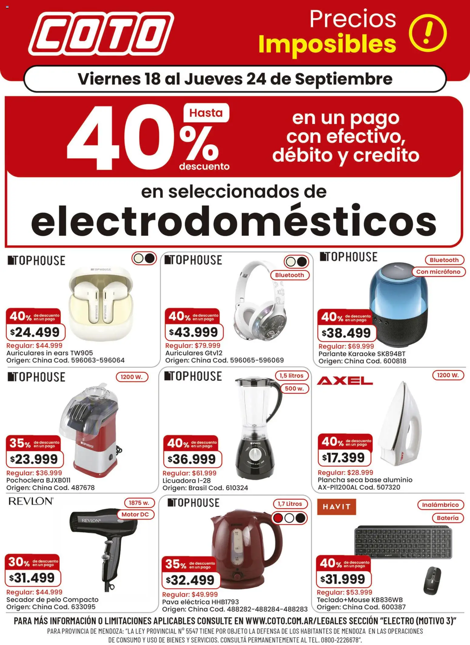 Vista previa del folleto de la tienda Coto válido desde el 18/09/2026 