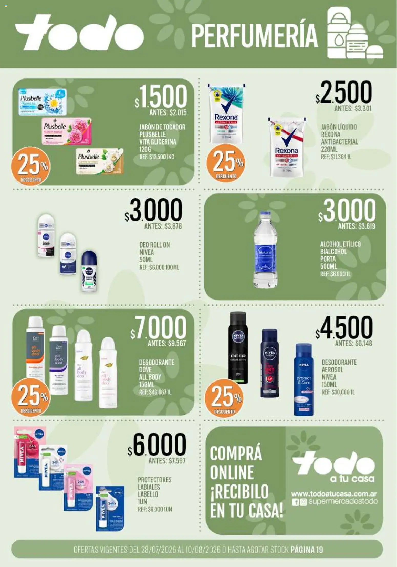 Vista previa del folleto de la tienda Supermercados TODO válido desde el 28/07/2026 