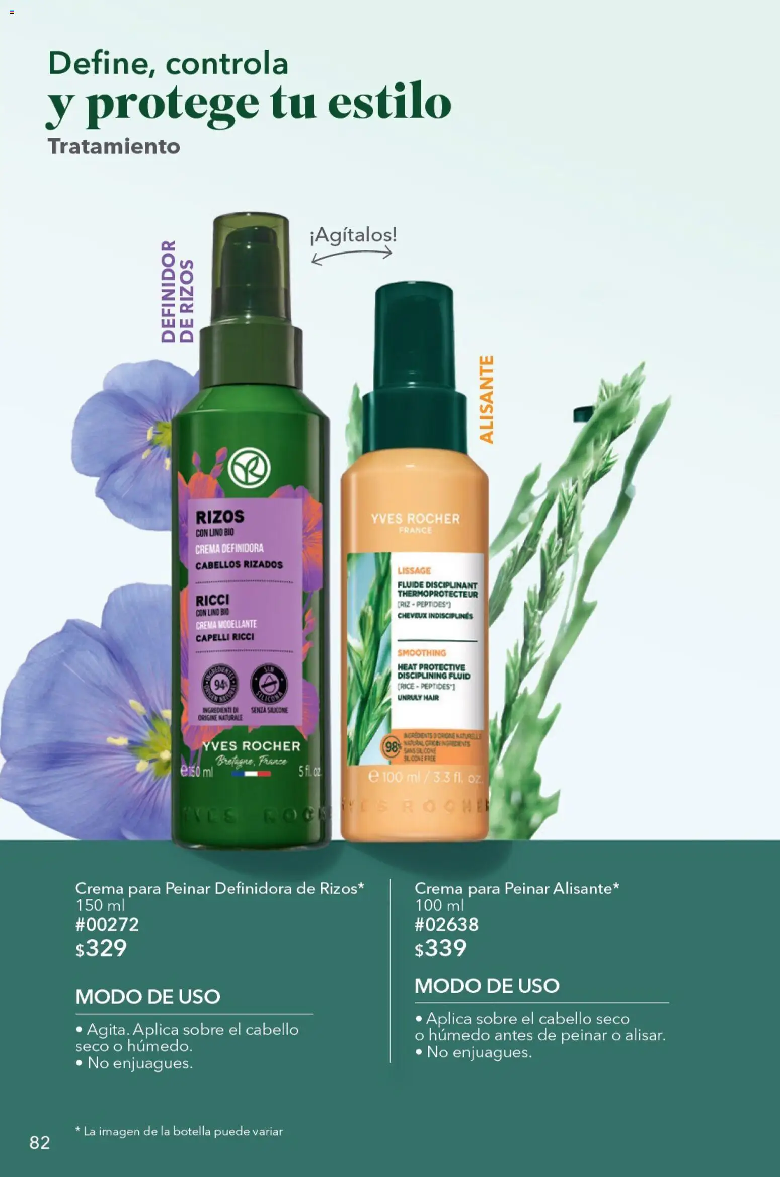 Vista previa las ofertas de la tienda Yves Rocher - Yves Rocher campaña 9 2026 desde el 23/06/2026 - Crema, Sobre, Botella