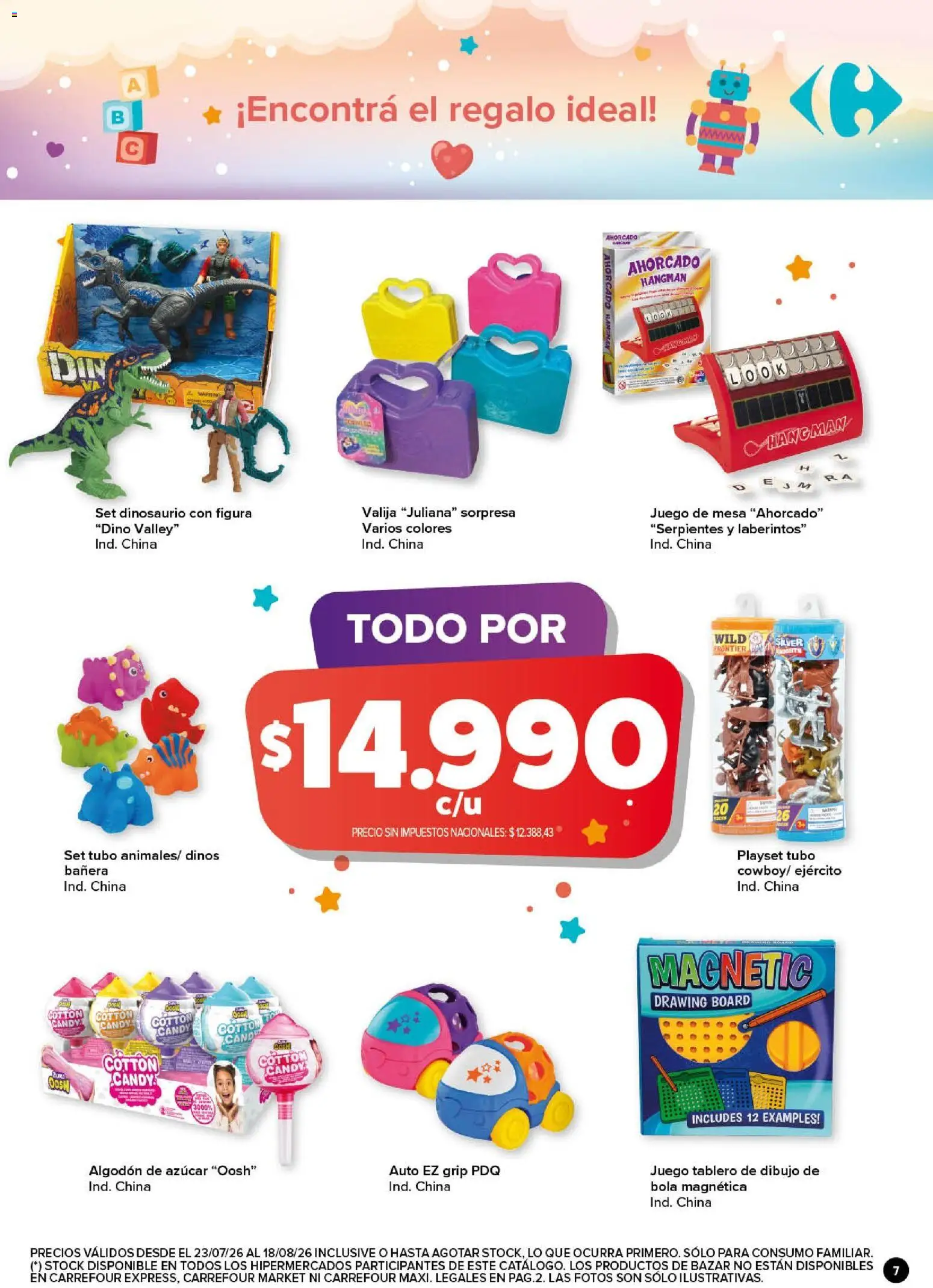 Vista previa del folleto de la tienda Carrefour válido desde el 23/07/2026 