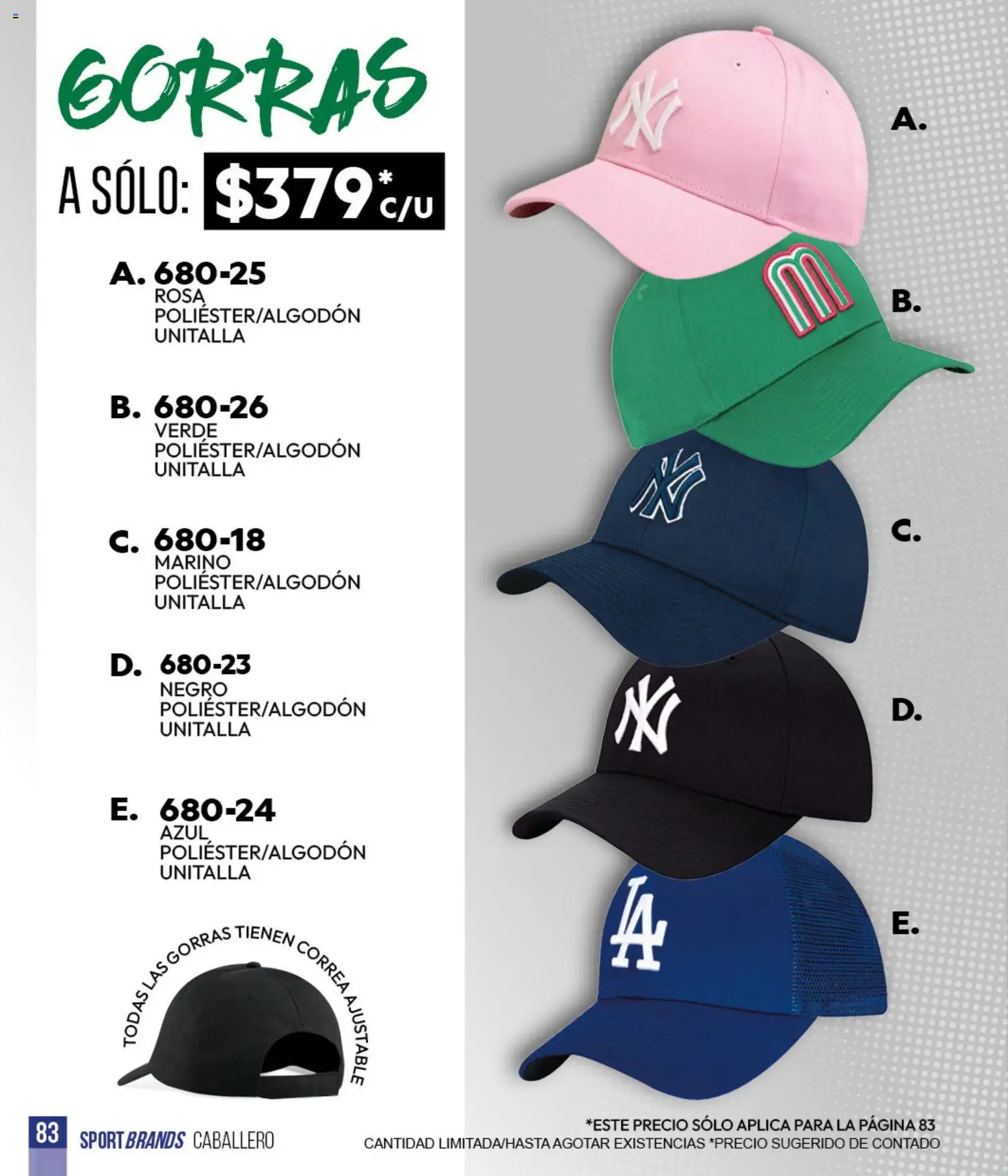 Vista previa las ofertas de la tienda Cklass - Cklass catálogo Sportbrands Verano Caballero desde el 05/03/2026 