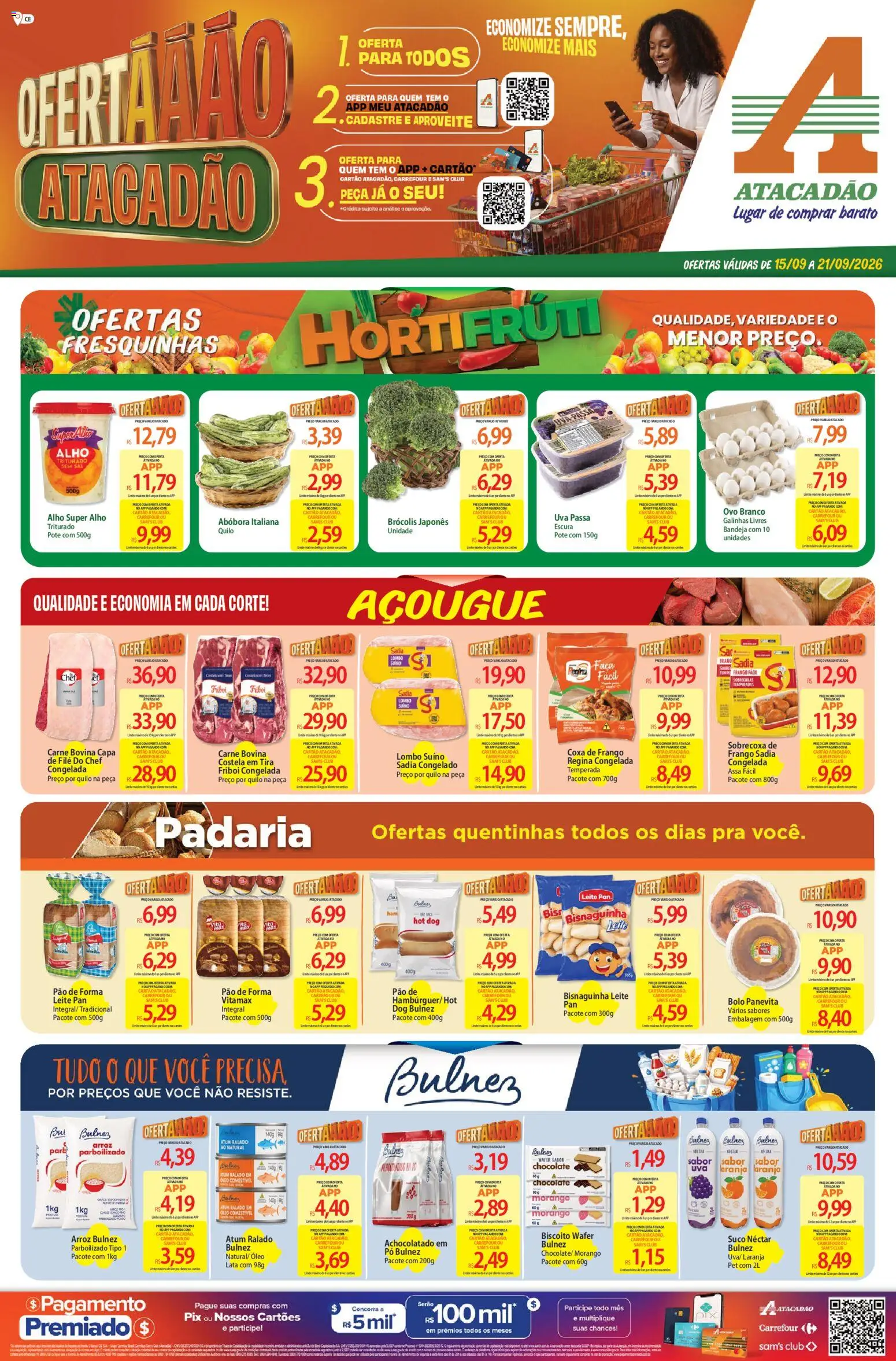 Pré-Visualização do folheto "Atacadão ofertas - CE" da loja Atacadão válido a partir de 15/09/2026