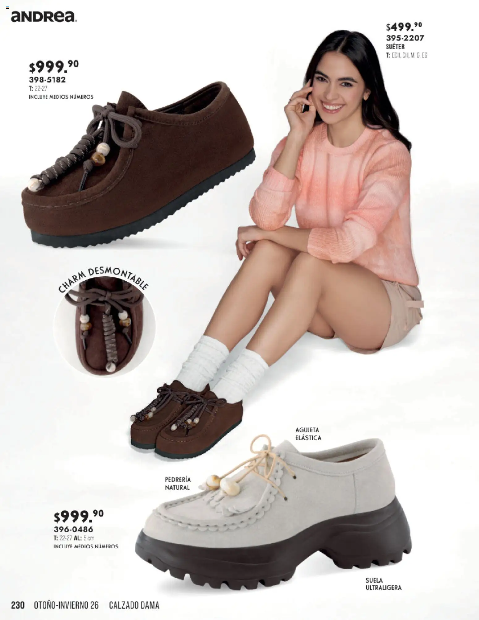Vista previa las ofertas de la tienda Andrea - Andrea catálogo Otoño Invierno desde el 23/08/2026 
