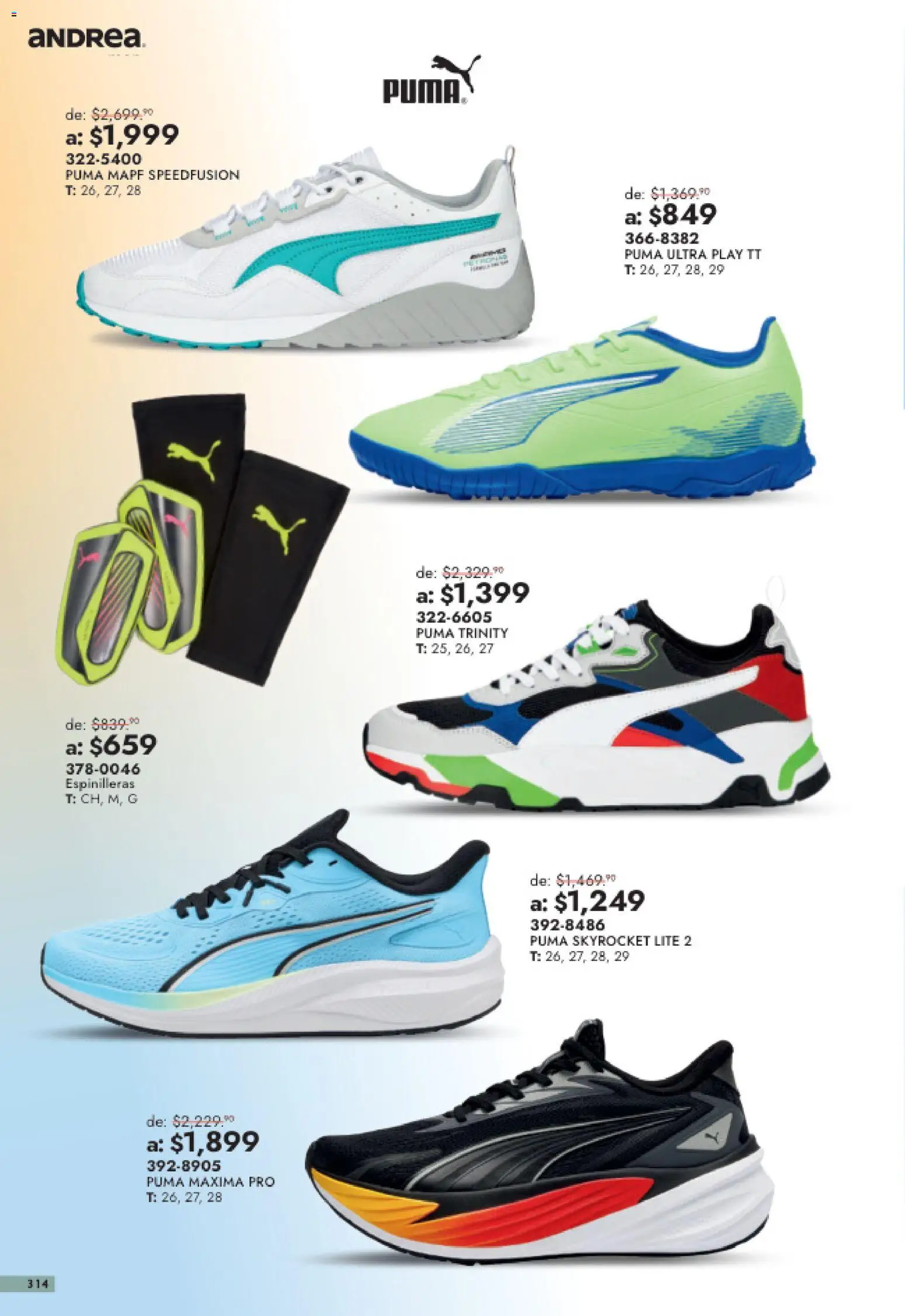 Vista previa las ofertas de la tienda Andrea - Andrea catálogo Outlet desde el 26/07/2026 