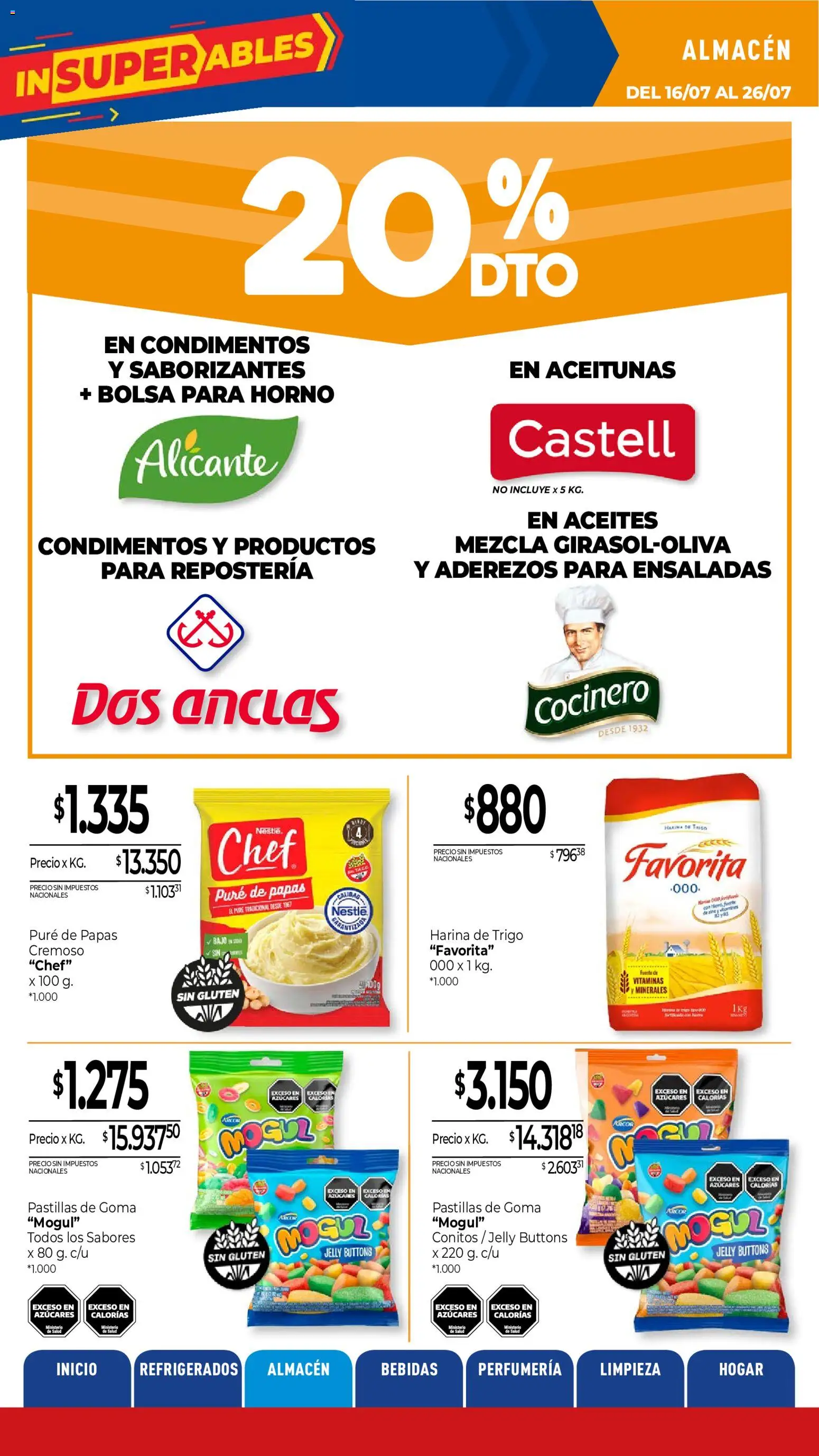 Vista previa del folleto de la tienda La Anonima válido desde el 16/07/2026 