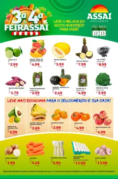 Pré-Visualização do folheto "Assaí Atacadista ofertas - PR" da loja Assaí Atacadista válido a partir de 12/05/2026