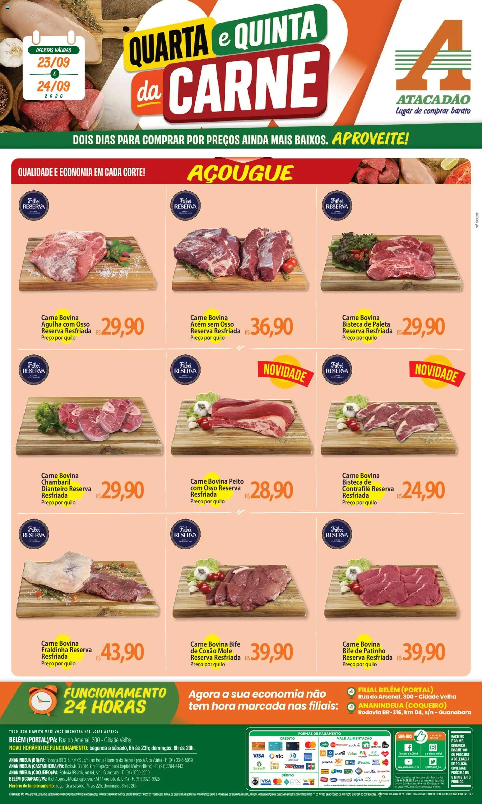Pré-Visualização do folheto "Atacadão ofertas - PA" da loja Atacadão válido a partir de 23/09/2026
