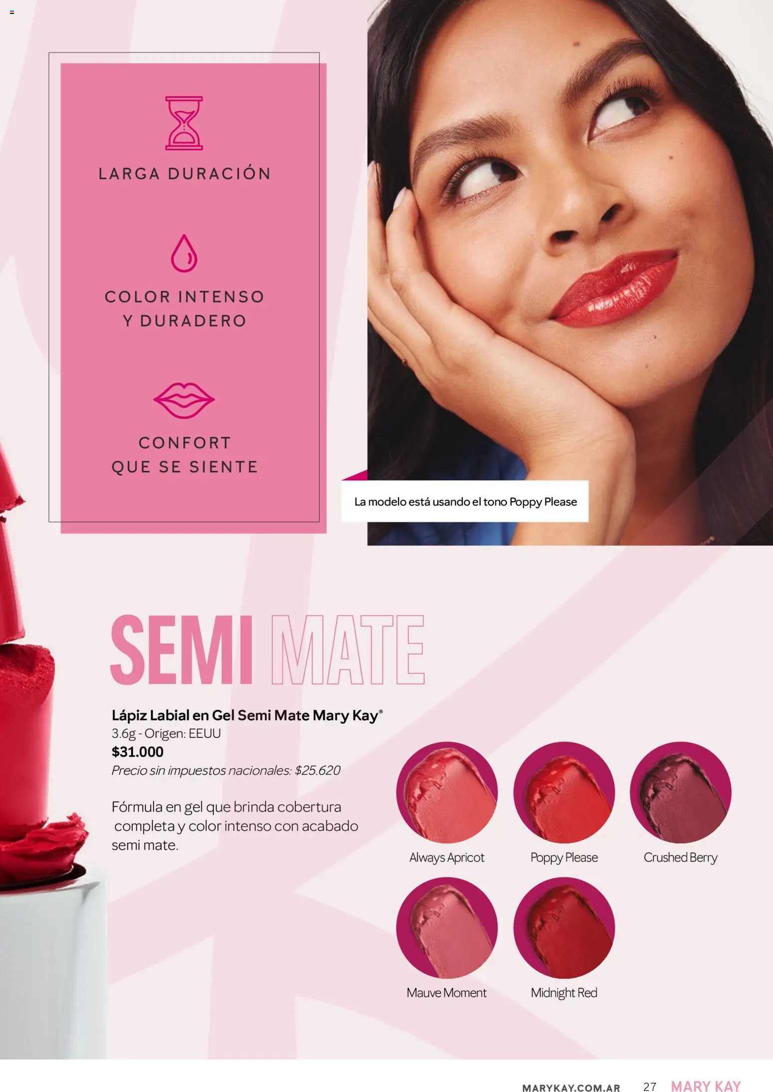 Vista previa del folleto de la tienda Mary Kay válido desde el 01/10/2026 