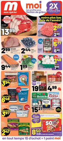 Preview of leaflet Metro circulaire - Mon épicier from shop Metro is valid from Oct 08, 2026