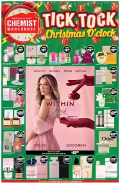 Preview of catalogue Chemist Warehouse catalogue from shop Chemist Warehouse valid 29/10/2026