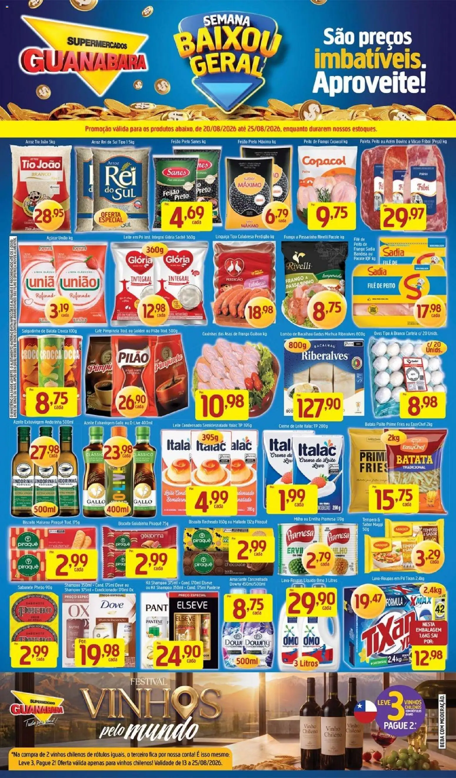 Ofertas Supermercados Guanabara promoção até 25/08/2026. - Página 16