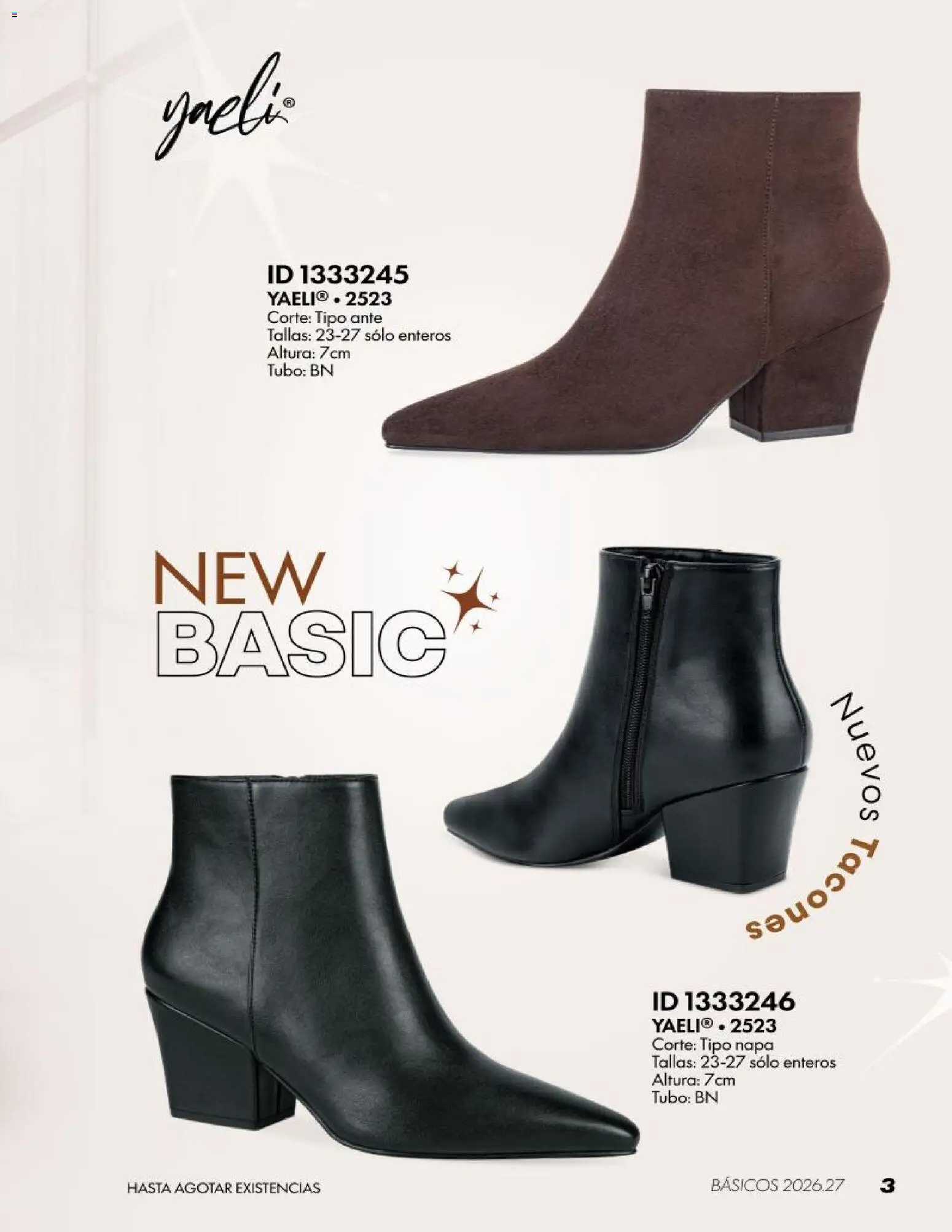Vista previa las ofertas de la tienda Price Shoes - Price Shoes catálogo Botines Basicos desde el 20/10/2026 
