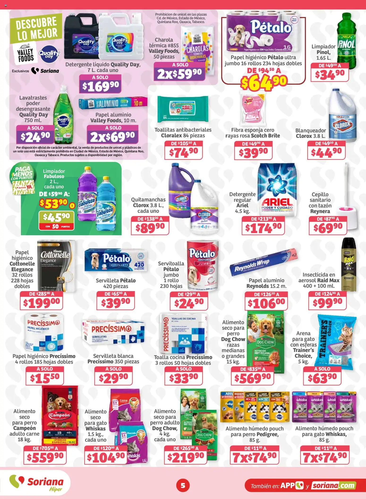 Vista previa las ofertas de la tienda Soriana - Soriana Híper - En México Oferta se dice Soriana desde el 02/10/2026 