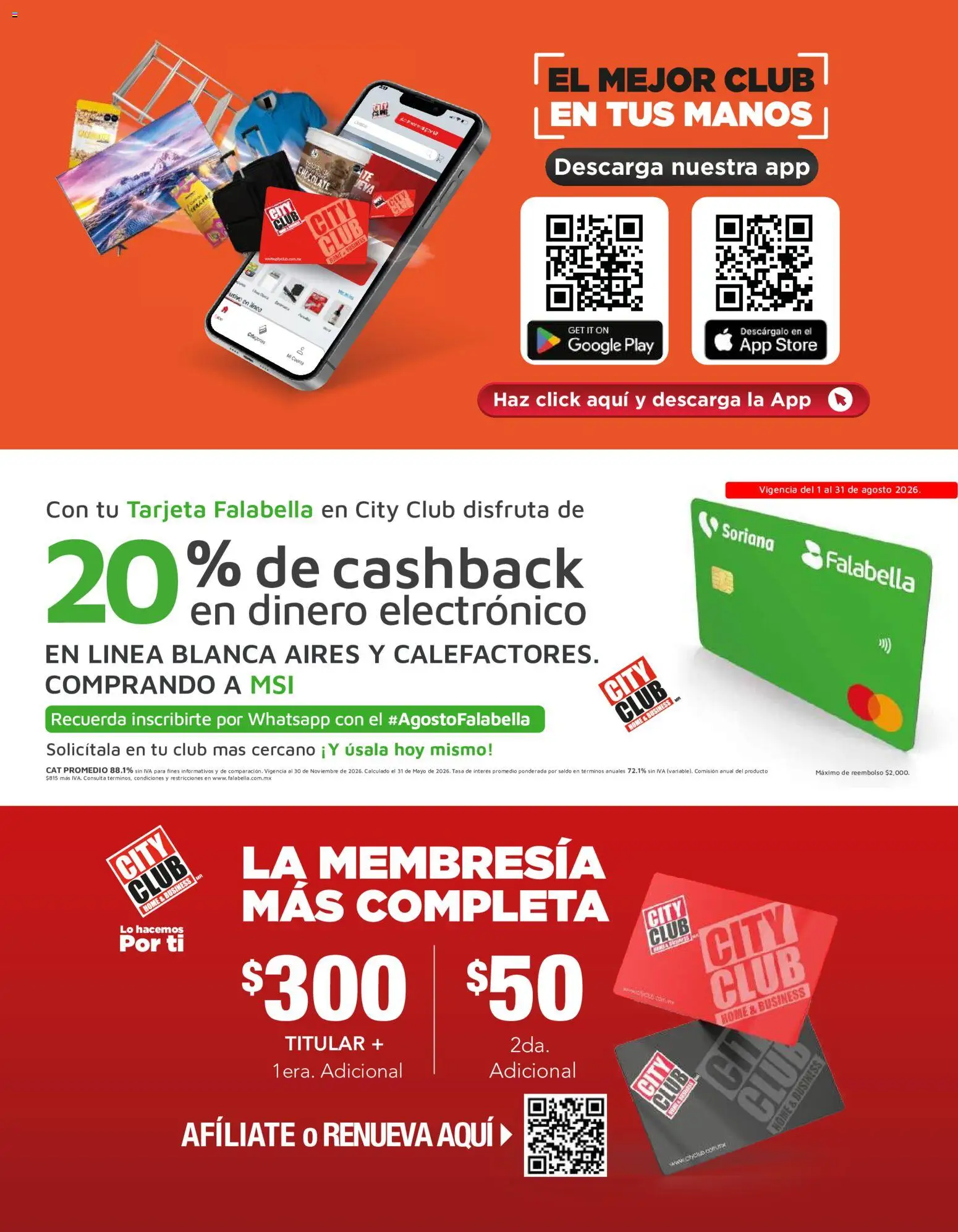 Vista previa las ofertas de la tienda City Club - City Club catálogo desde el 03/08/2026 