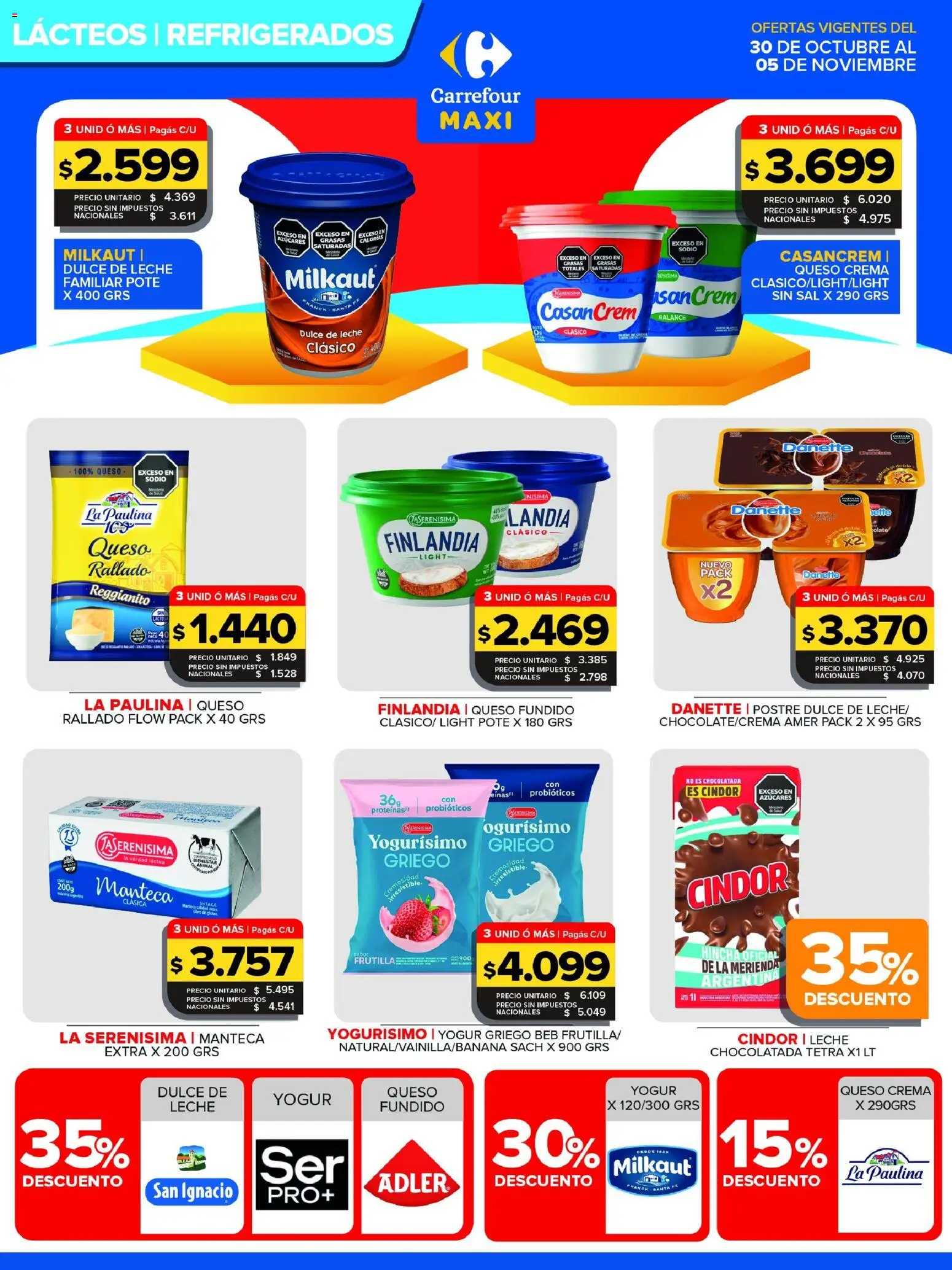 Vista previa del folleto de la tienda Carrefour Maxi válido desde el 30/10/2026 