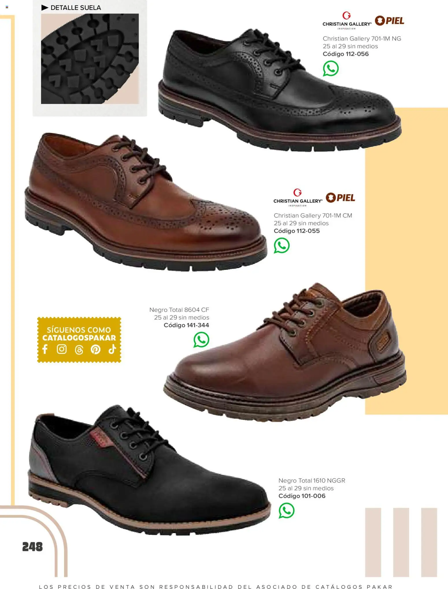 Vista previa las ofertas de la tienda SC Pakar - Catálogo Hombre desde el 30/01/2026 