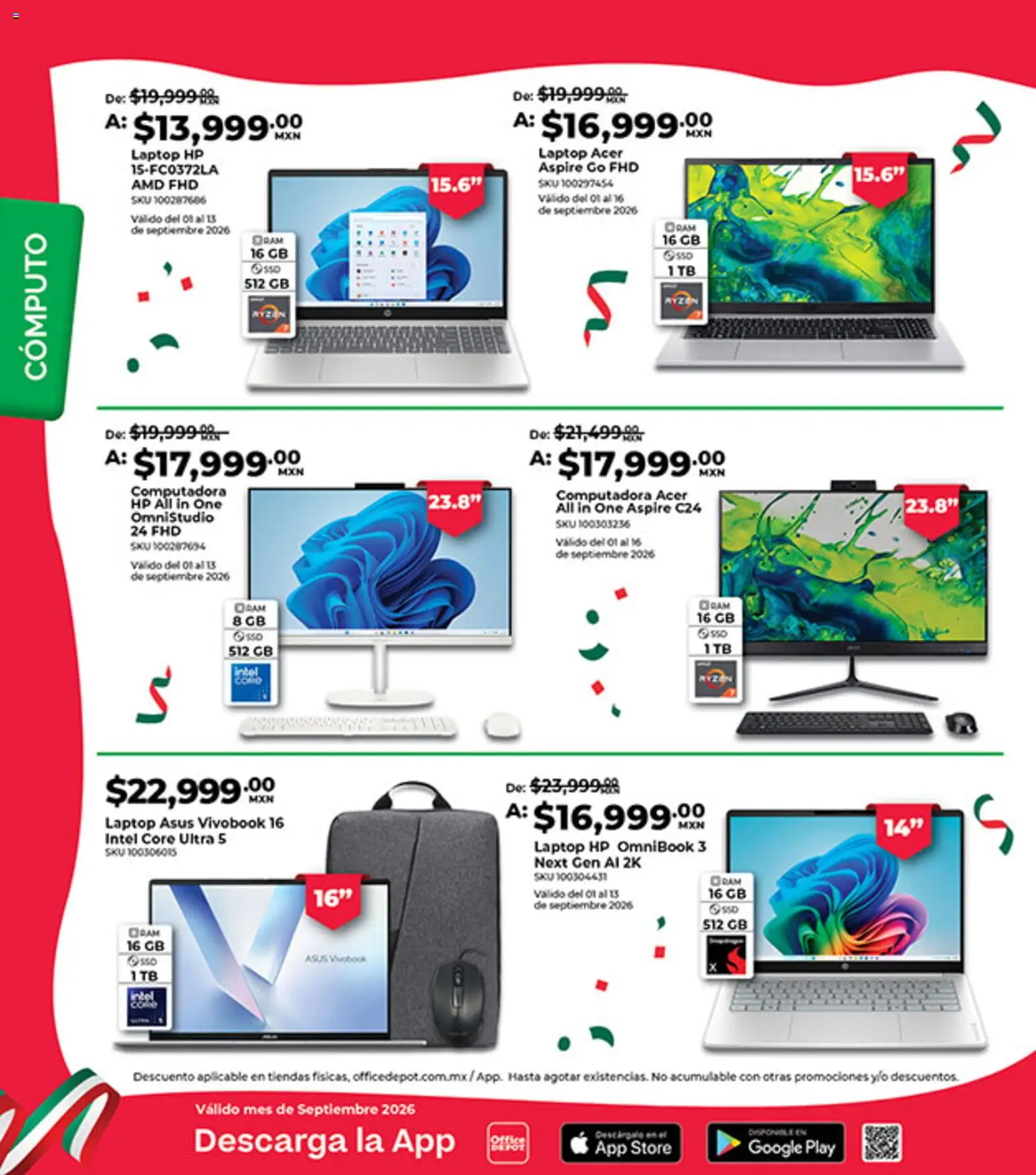 Vista previa las ofertas de la tienda Office Depot - Office Depot catálogo desde el 01/09/2026 