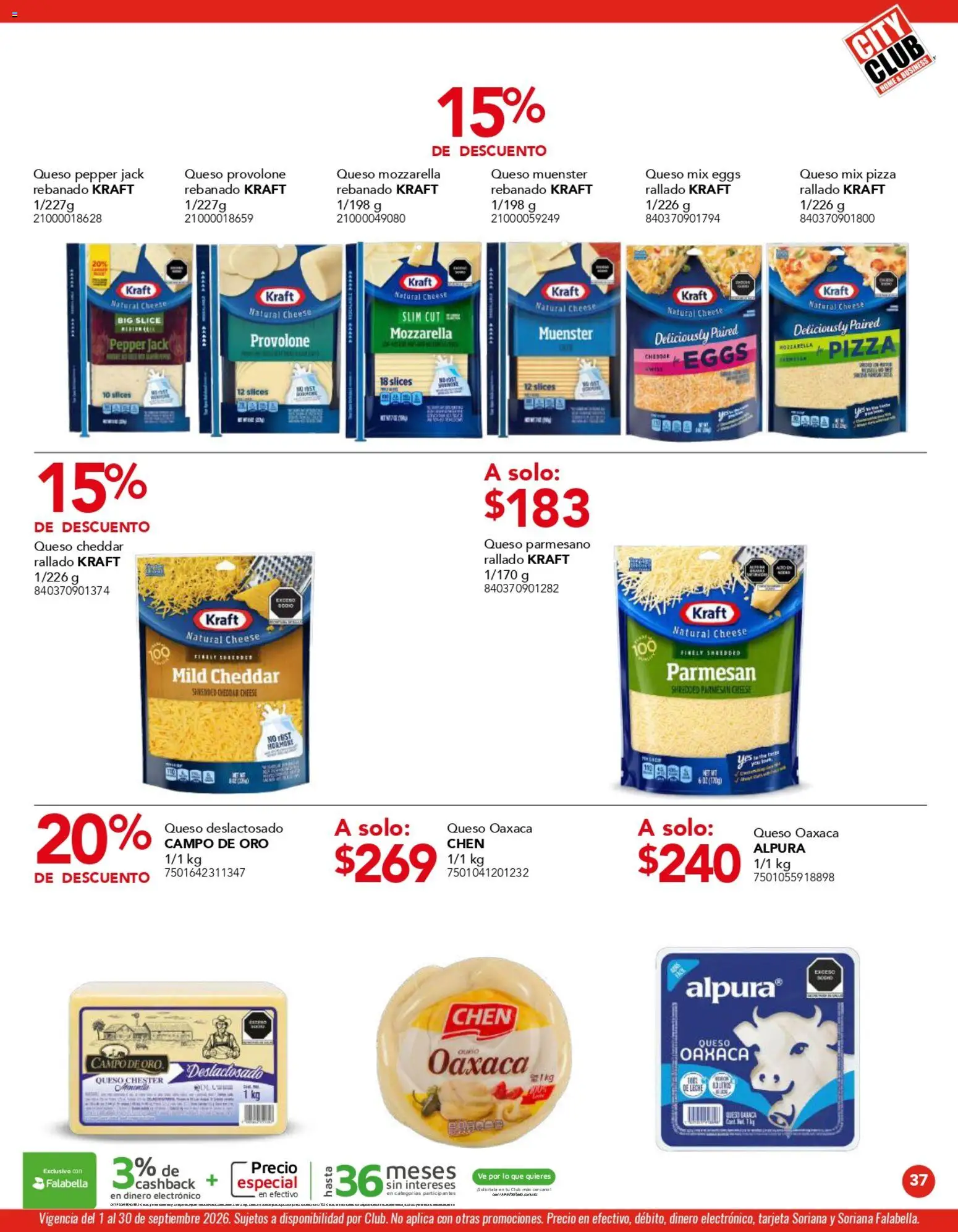 Vista previa las ofertas de la tienda City Club - City Club catálogo desde el 01/09/2026 