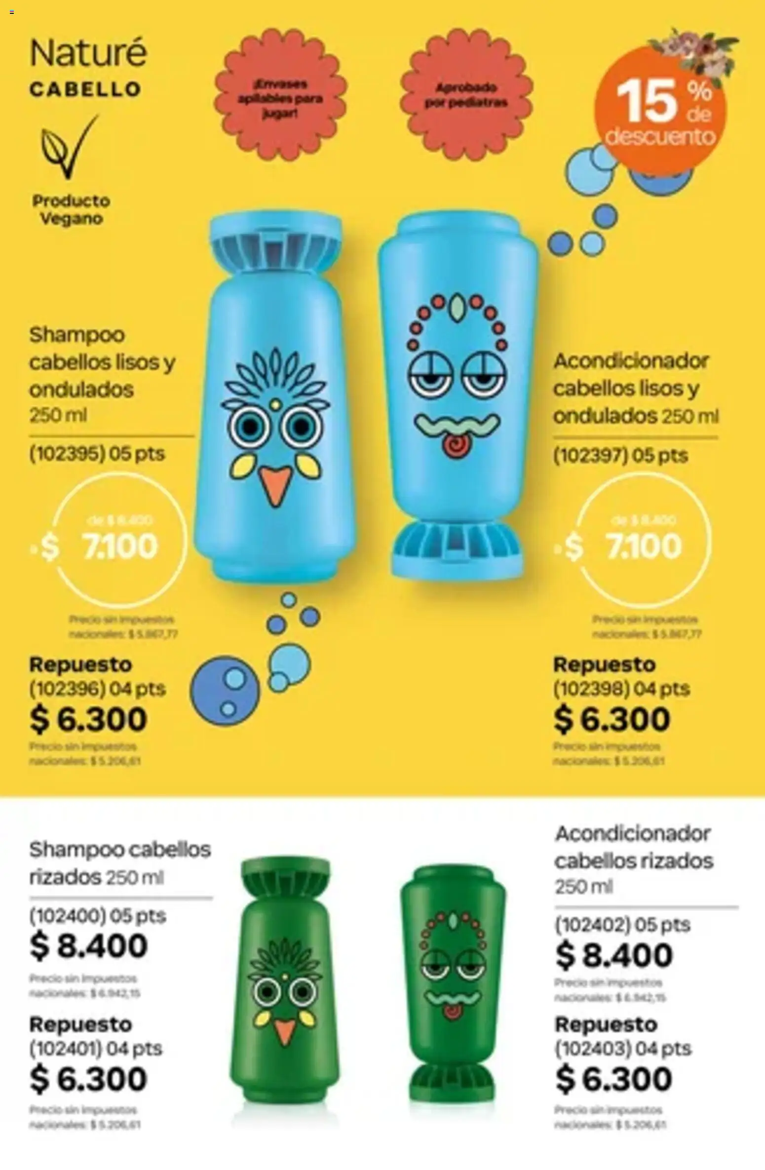 Vista previa del folleto de la tienda Natura válido desde el 01/10/2026 - Shampoo, Acondicionador