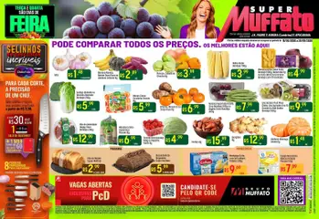 Pré-Visualização do folheto "Super Muffato ofertas Feira e Carne" da loja Super Muffato válido a partir de 19/05/2026