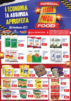 Pré-Visualização do folheto "Mateus ofertas Rasga Preço" da loja Mateus válido a partir de 24/06/2026